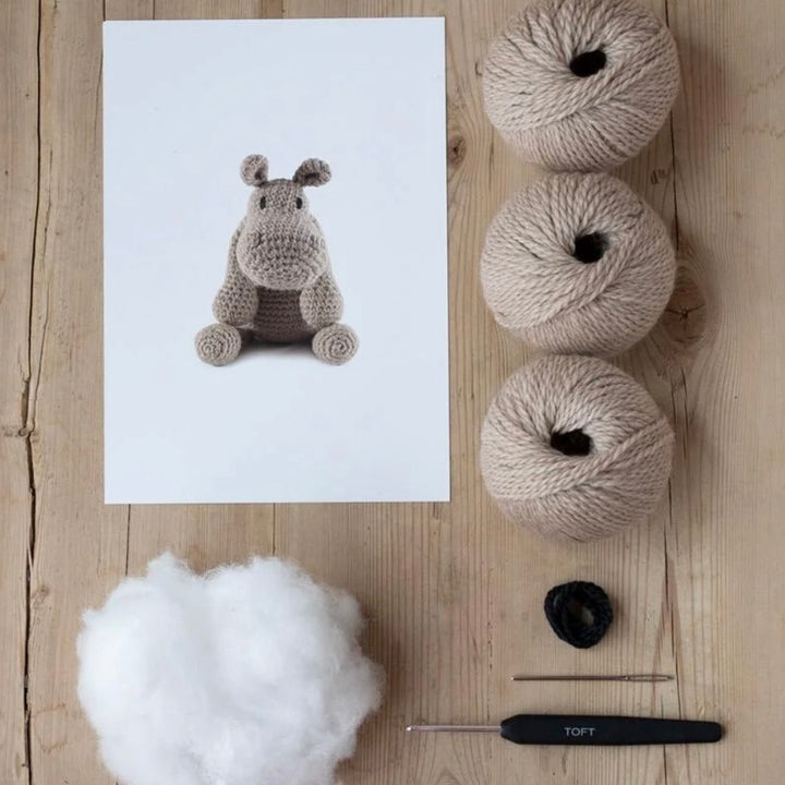 Georgina the Hippo Crochet Kit