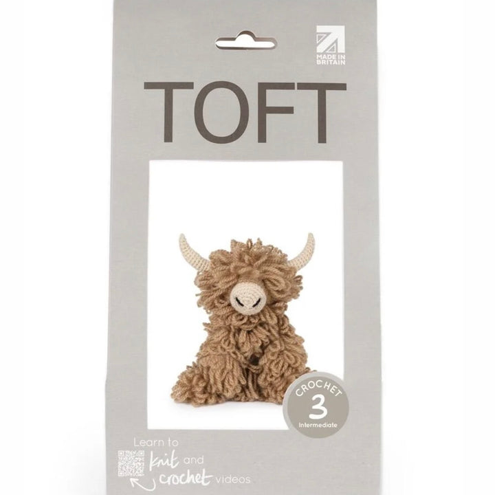Morag the Highland Coo Crochet Kit