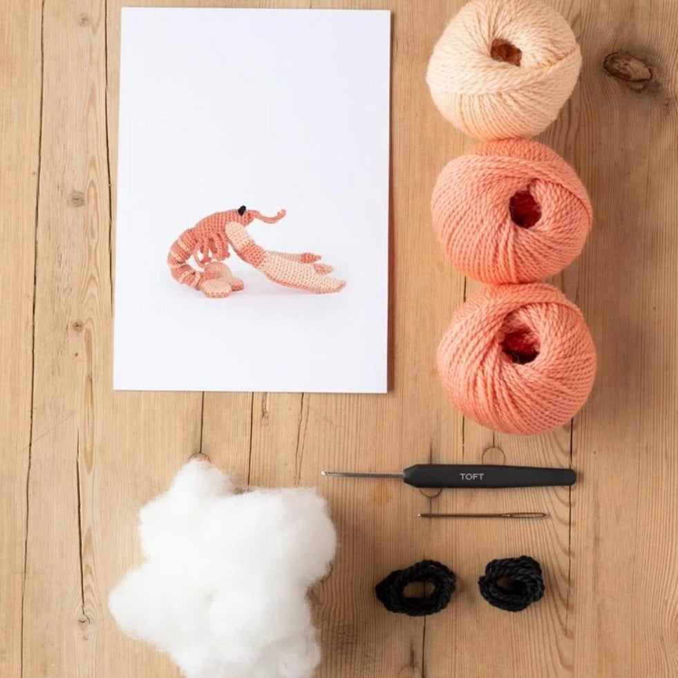 Liliane the Langoustine Crochet Kit