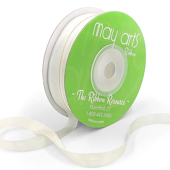 1/4" 100% Hand-Dyed Variegated Silk Ribbon