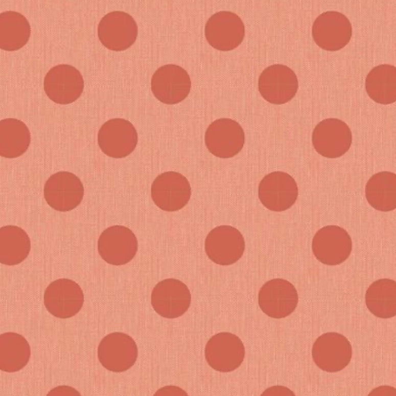 Tilda Chambray Fabric by the 1/4 Yard - Ginger Dots