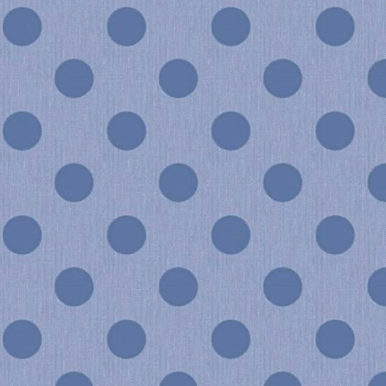 Tilda Chambray Fabric by the 1/4 Yard - Cornflower Dots