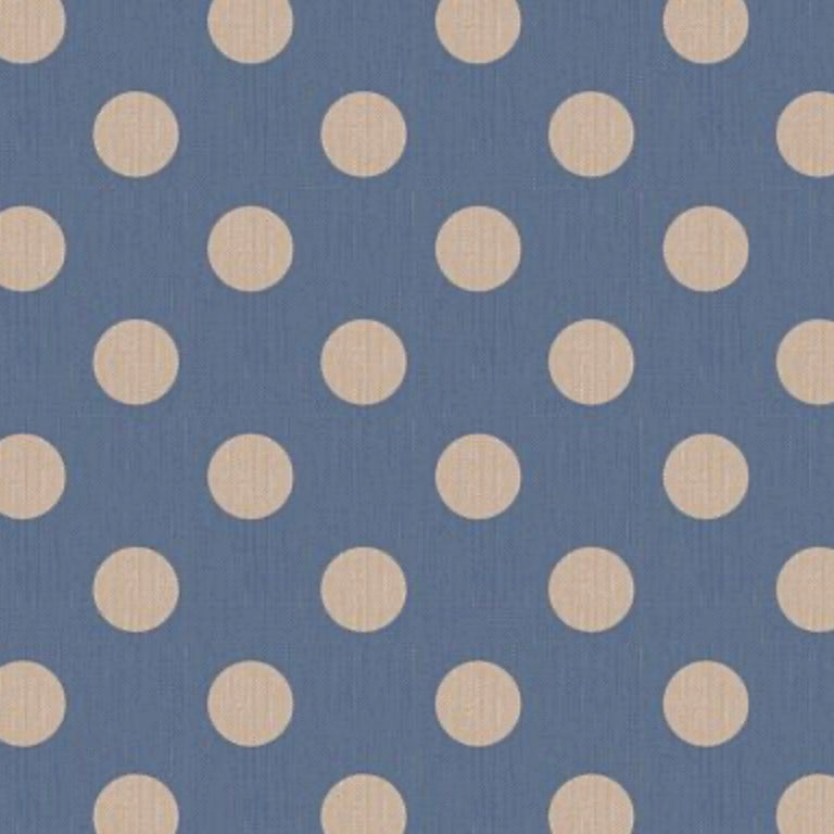 Tilda Chambray Fabric by the 1/4 Yard - Denim Dots