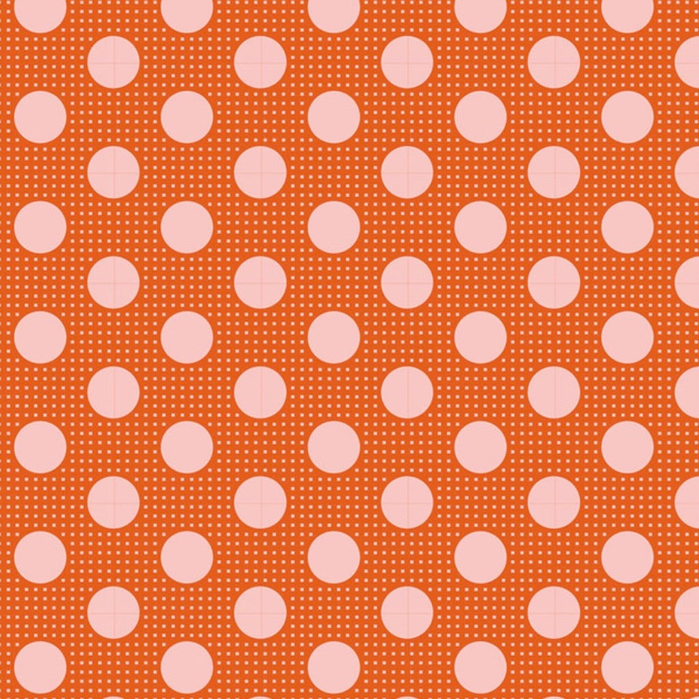 Tilda Basic Medium Dots by the 1/4 Yard - Ginger