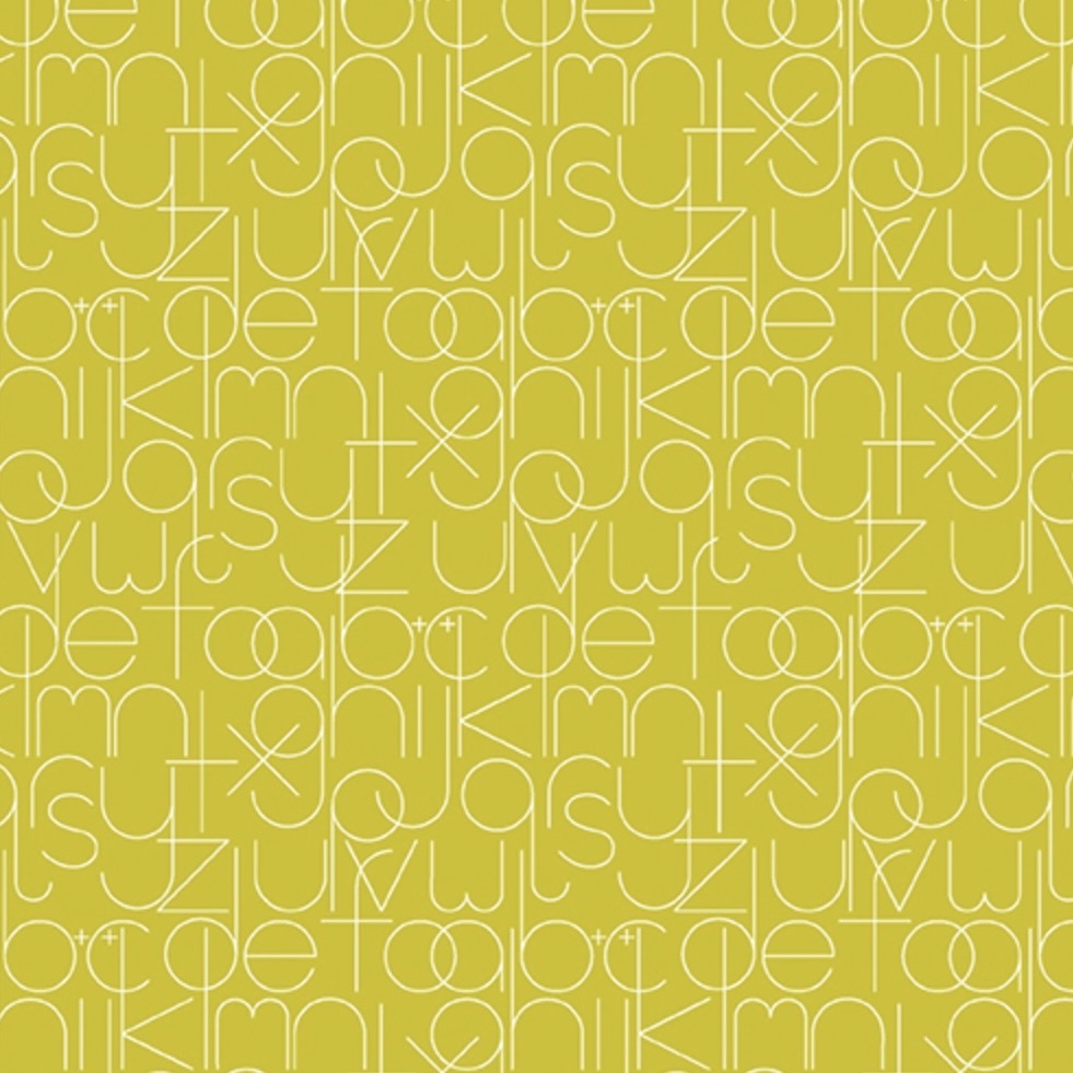 Soliloquy by the 1/4 Yard - Chartreuse