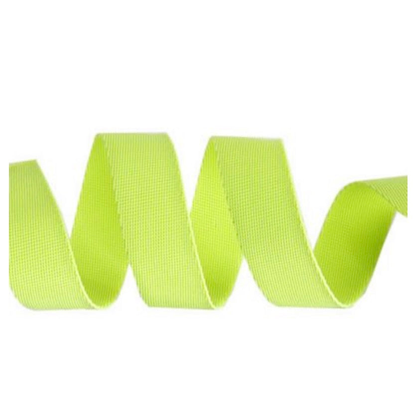 Tula Pink Webbing 1 in - Moonbeam/Neon
