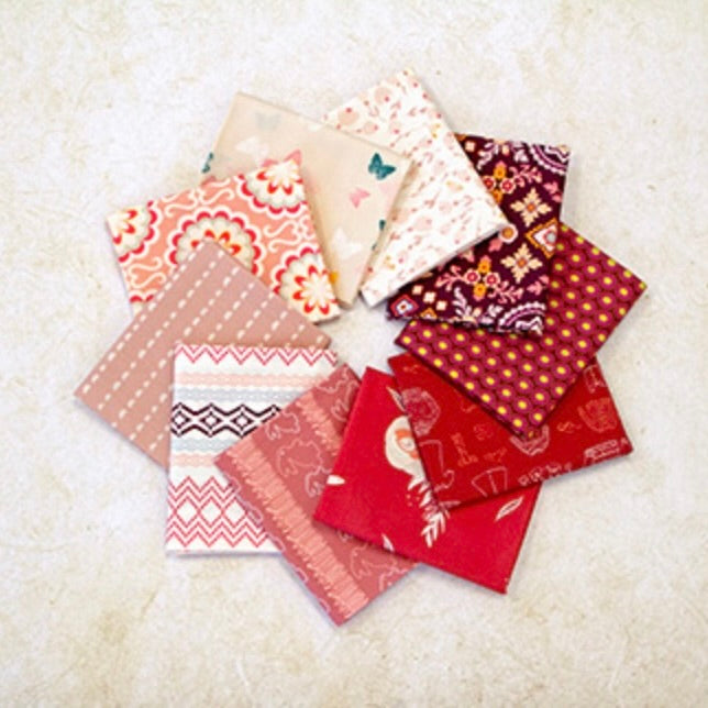Spectrum Bundles Fat Quarters - Dusty Rose