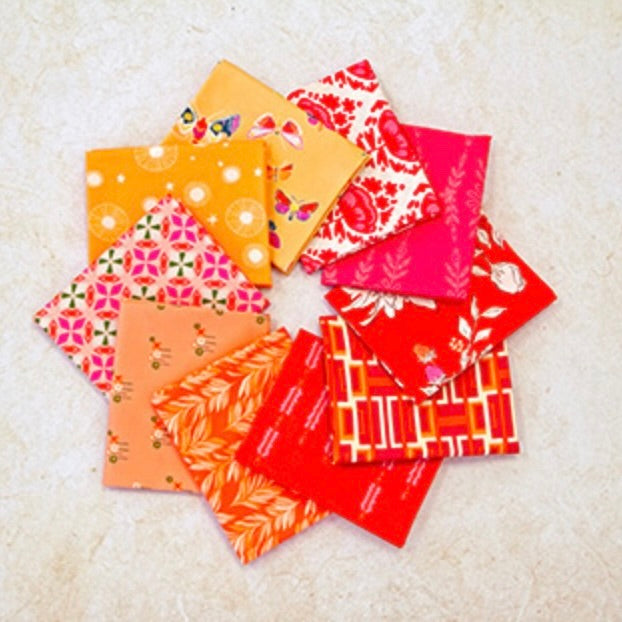 Spectrum Bundles Fat Quarters - Grapefruit Tang