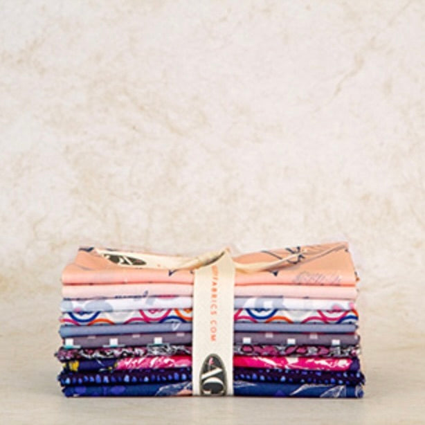 Spectrum Bundles Fat Quarters - Indigo Rose