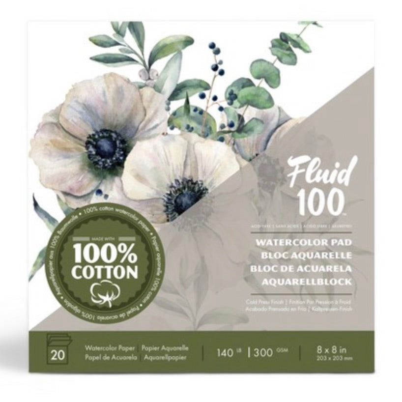Fluid 100 Watercolor Pads
