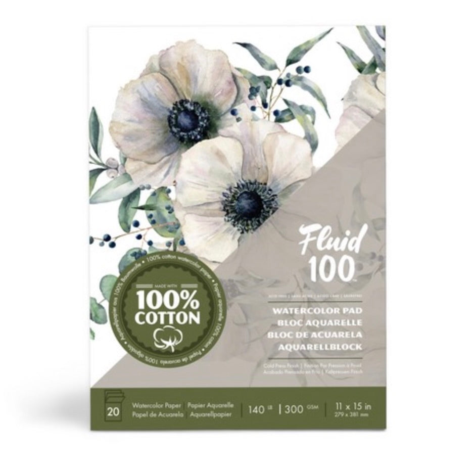 Fluid 100 Watercolor Pads