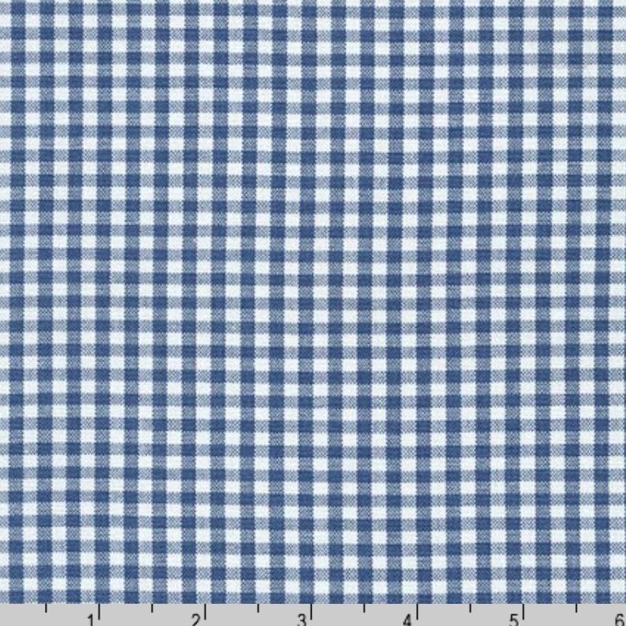 Carolina Gingham by the 1/4 Yard - Denim