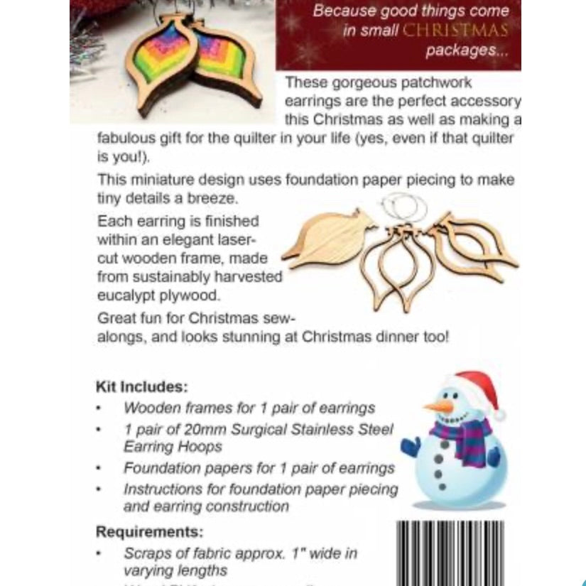 Mini Makes Christmas Earrings Kit