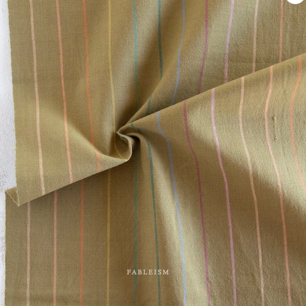 Lucky Loom by the 1/4 Yard - Skinny Stripe Clover