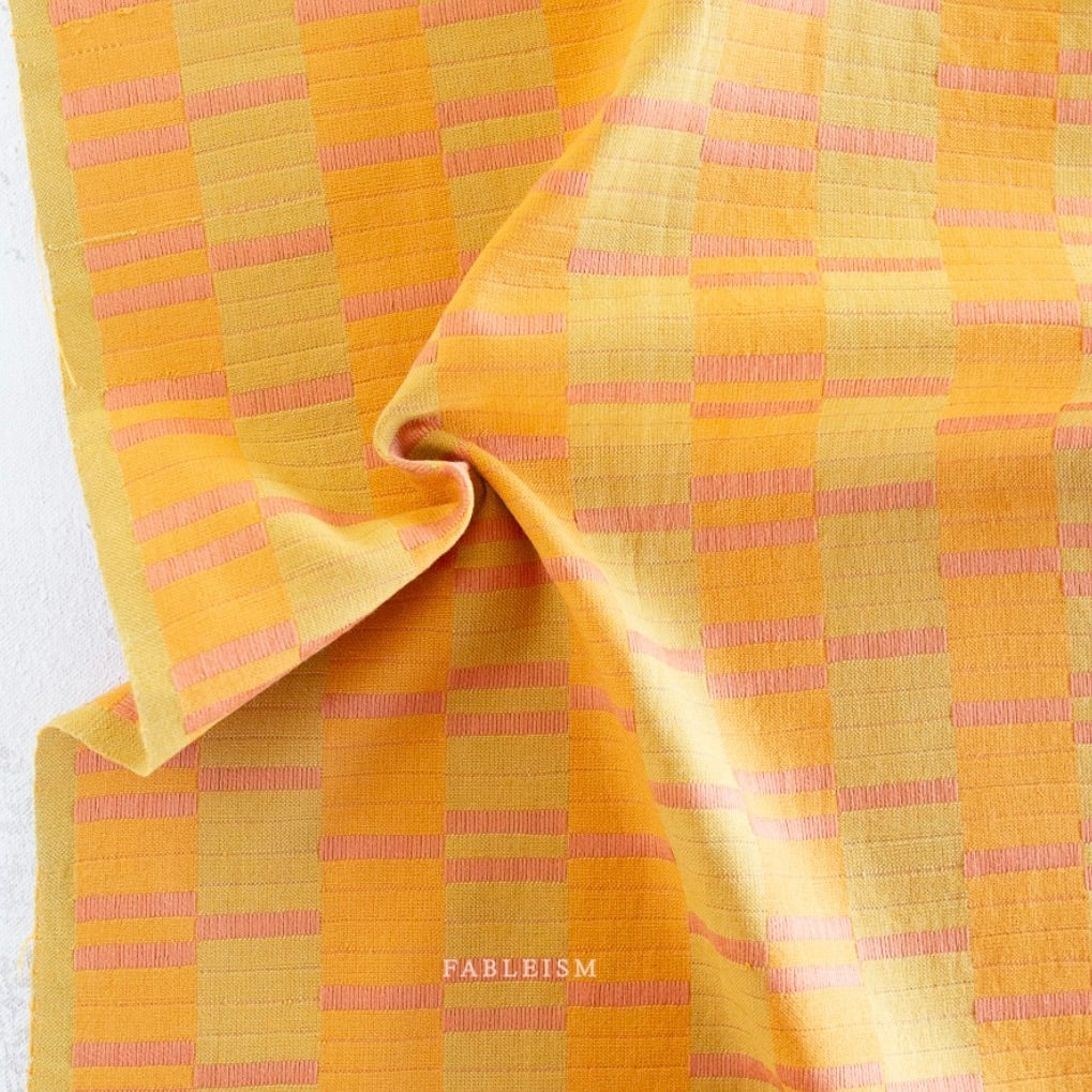 Lucky Loom by the 1/4 Yard - Southwest Mango