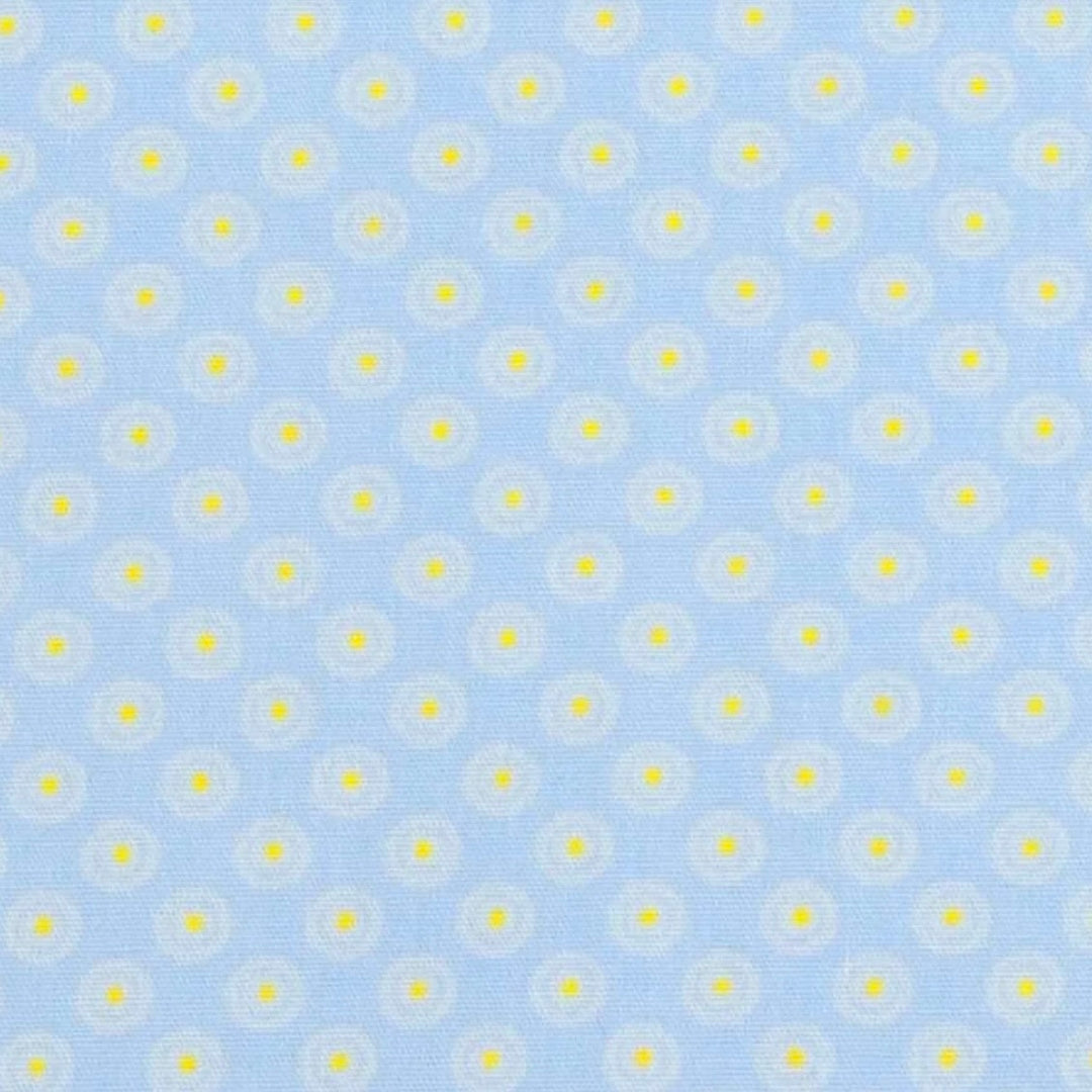 Petit Pan Cotton by the 1/4 Yard - Galatée Washed Blue