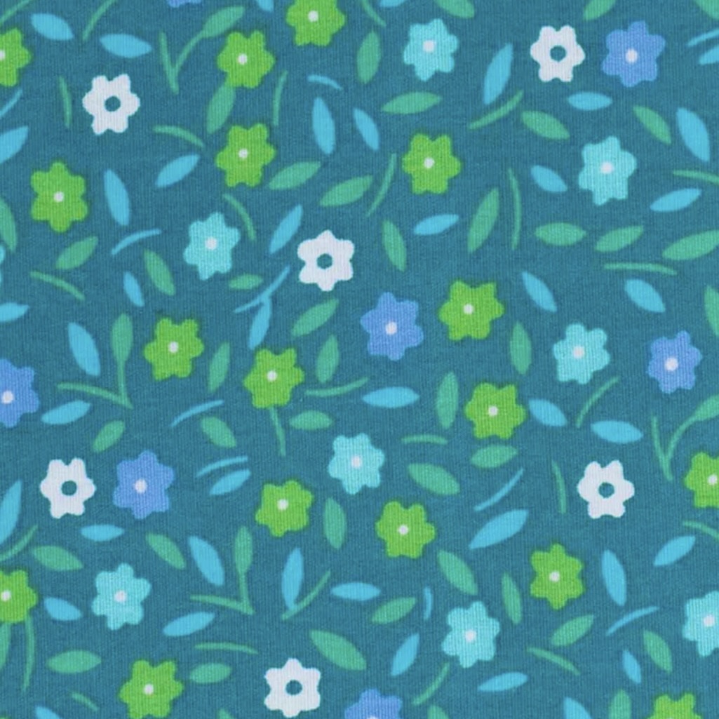 Petit Pan Cotton by the 1/4 Yard - Peace and Love Green