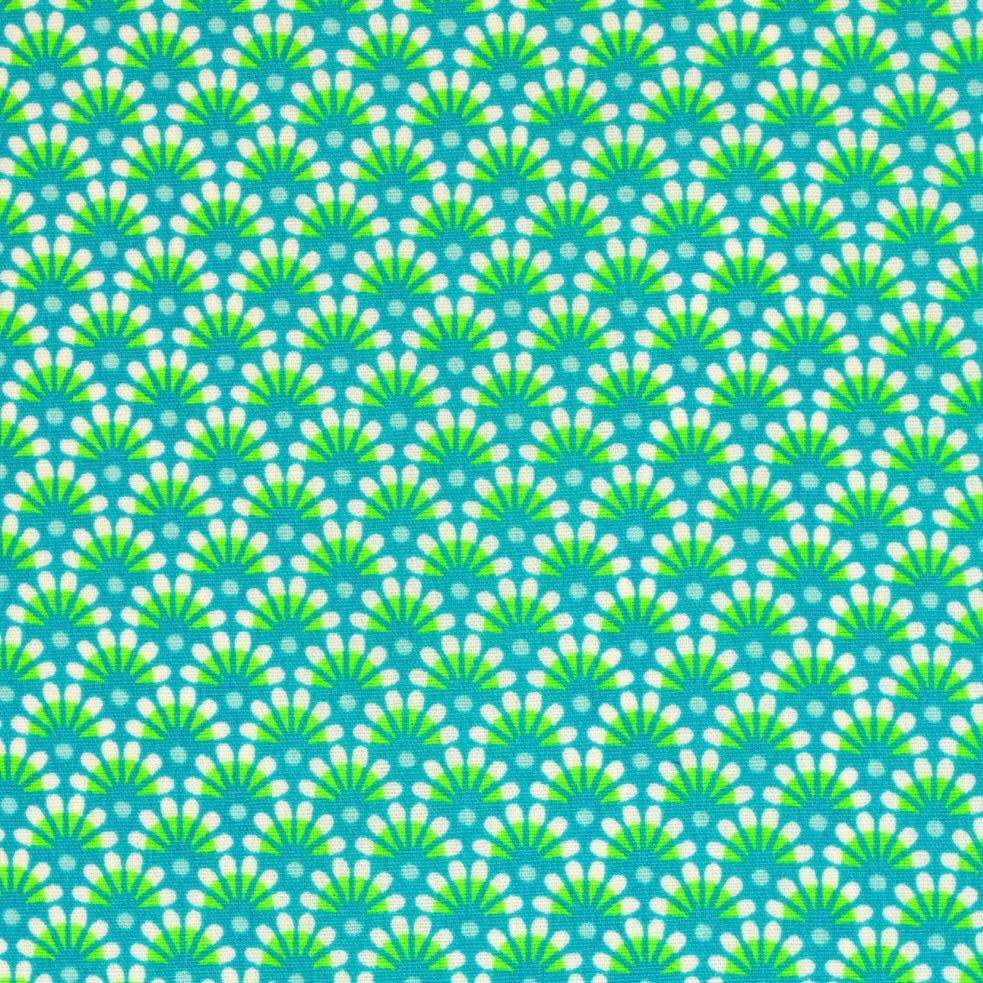 Petit Pan Cotton by the 1/4 Yard - Zazen Mint