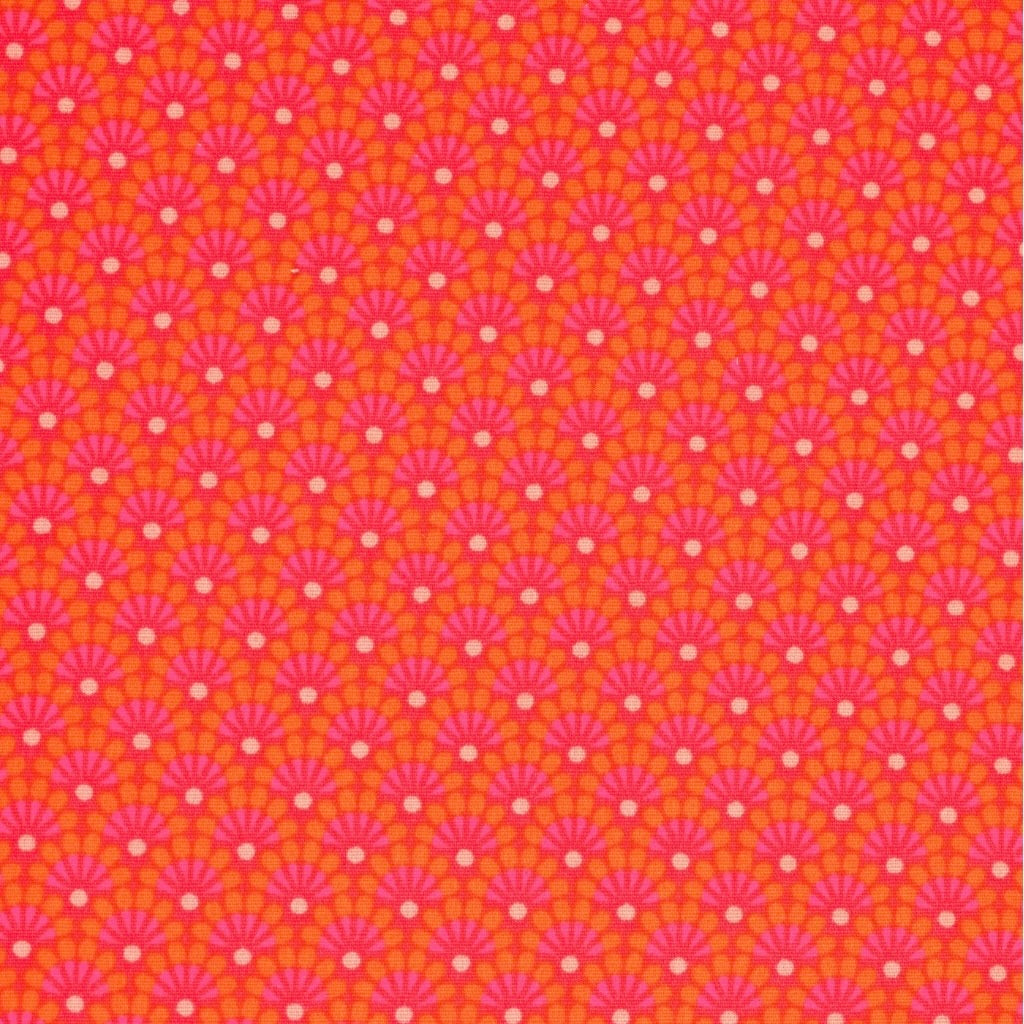 Petit Pan Cotton by the 1/4 Yard - Zazen Tangerine