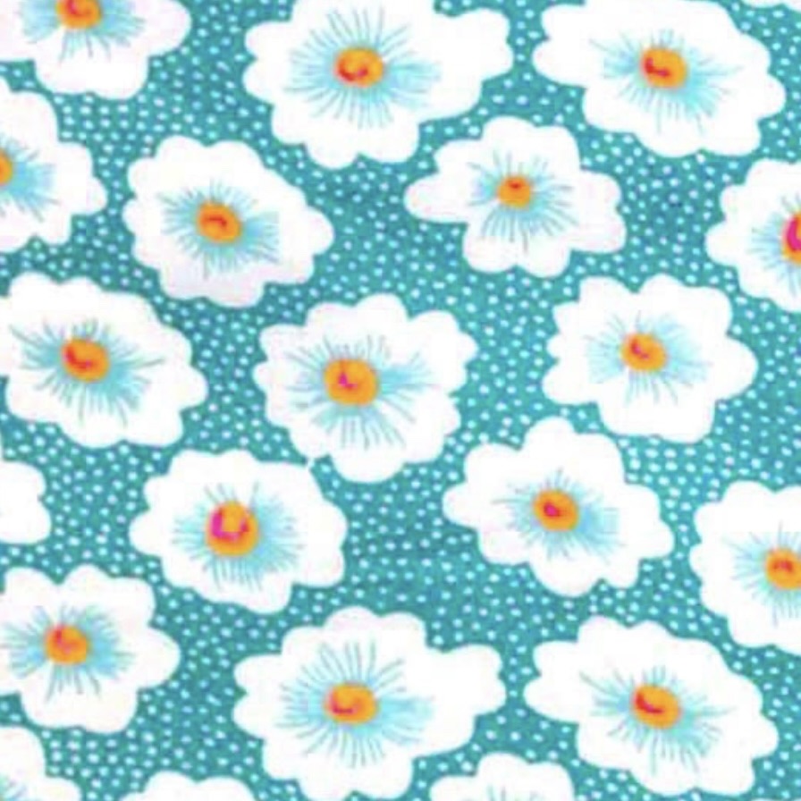 Petit Pan Cotton by the 1/4 Yard - Osami Turquoise