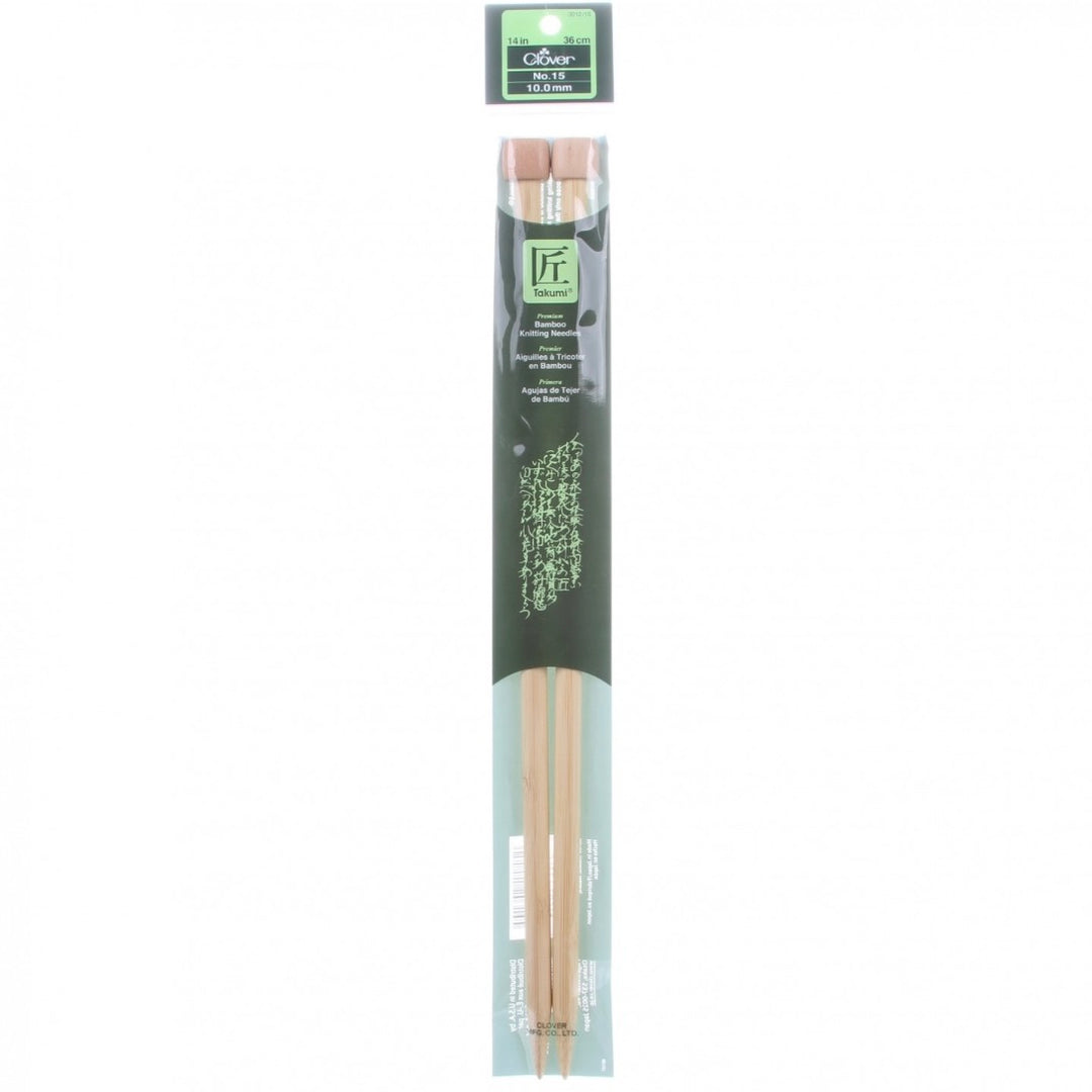 Clover Takumi Bamboo Knitting Needles