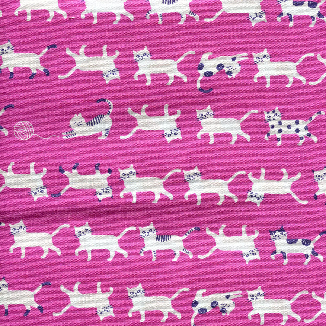 Simple Palette by the 1/4 Yard - Pink Cats