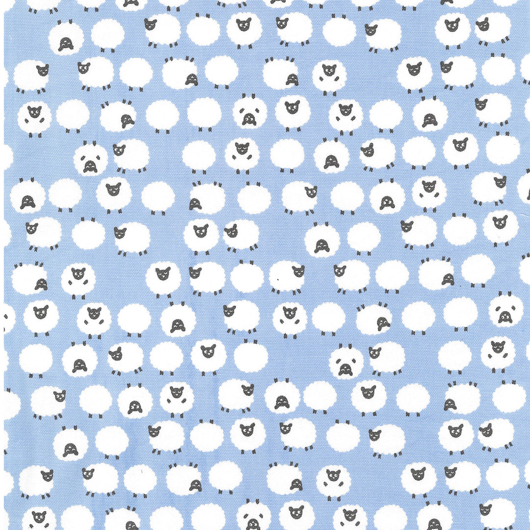 Simple Palette by the 1/4 Yard - Light Blue Sheep