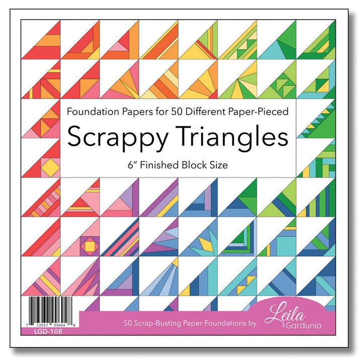 Scrappy Triangle 6" FPP Pad
