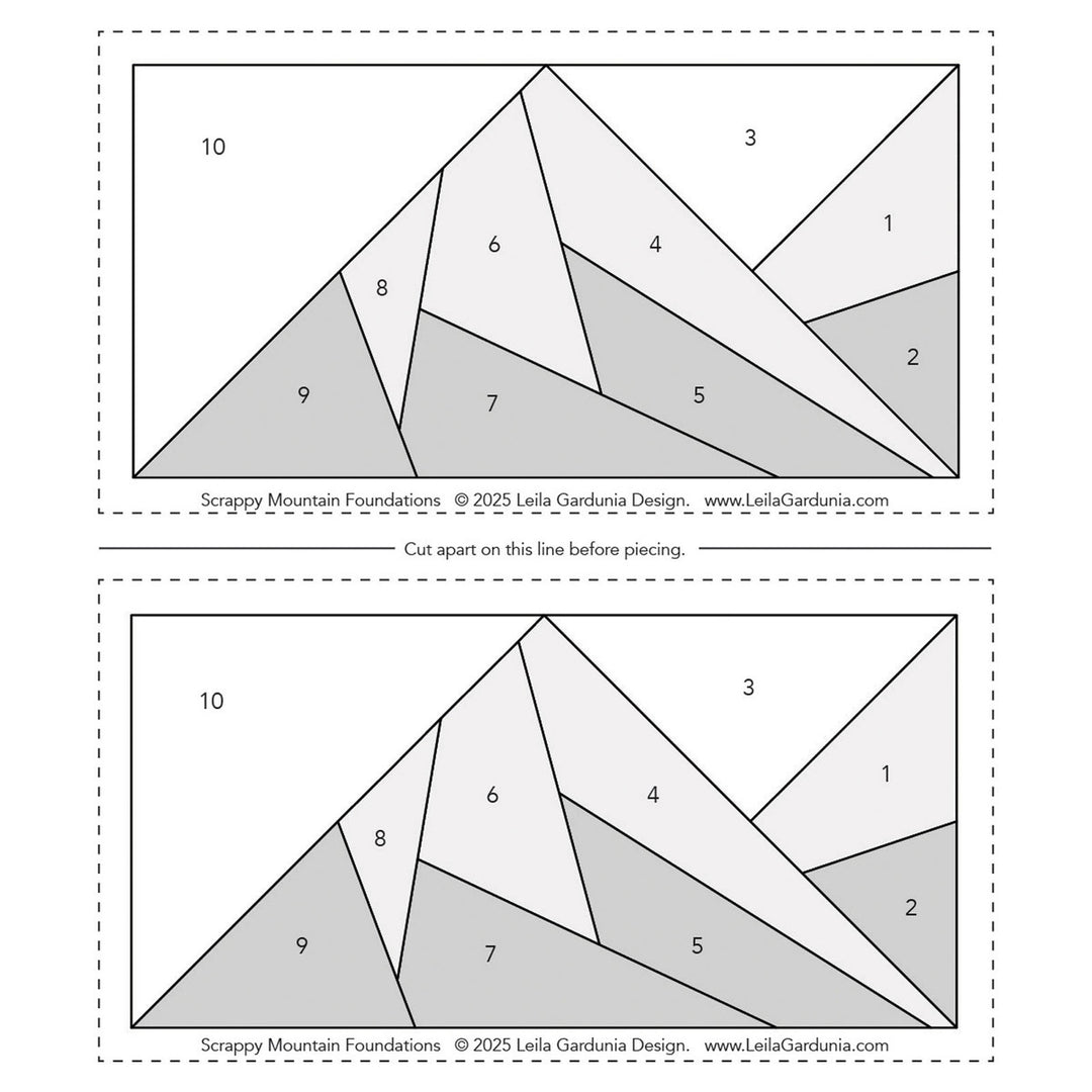 Scrappy Mountains FPP Pad