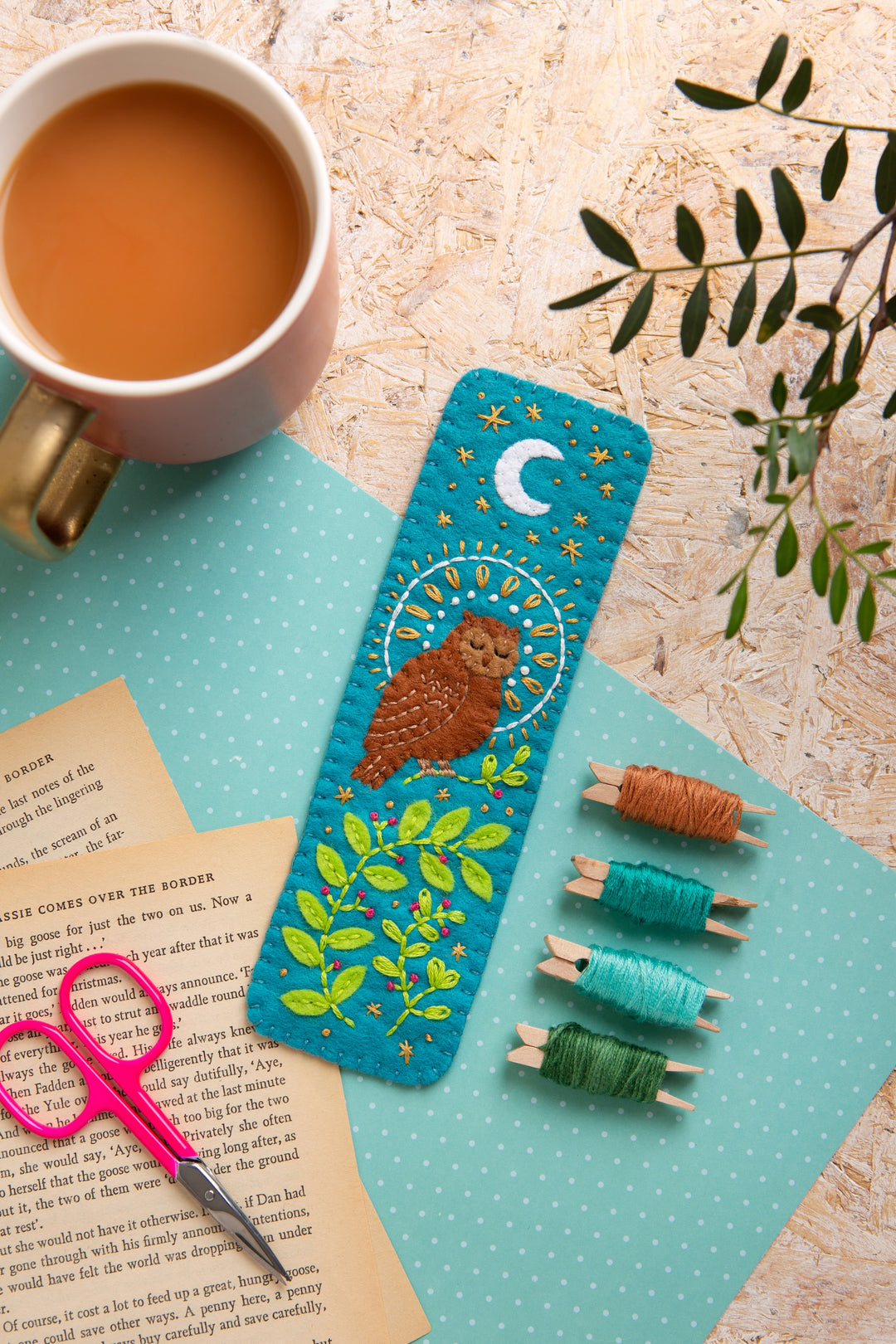 Owl Bookmark Felt Craft Kit