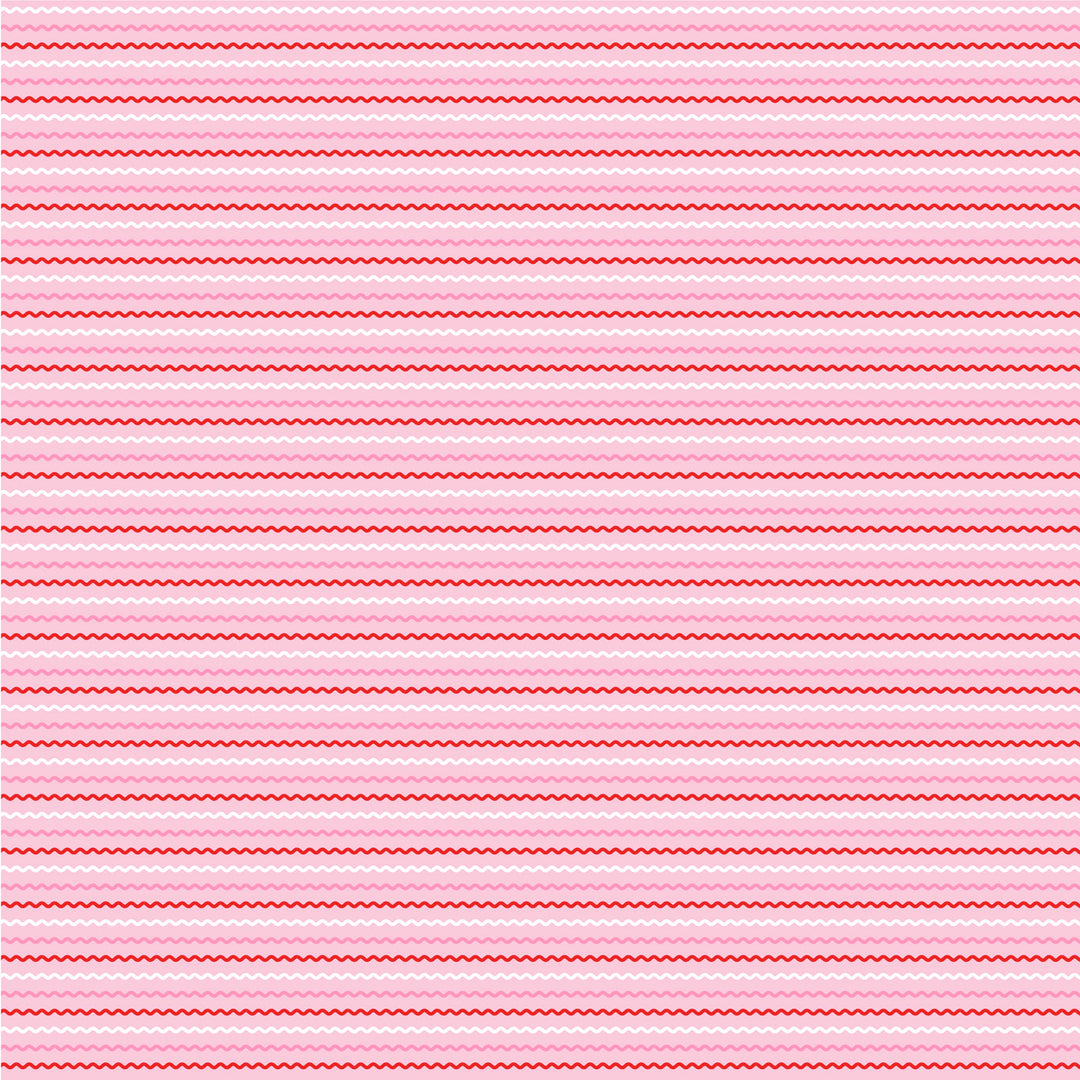 Smitten Chicken by the 1/4 Yard - Ric Rac Pink