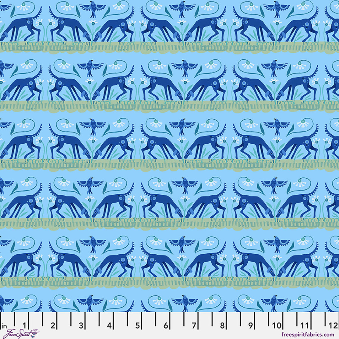 Azul by the 1/4 Yard - Just Here