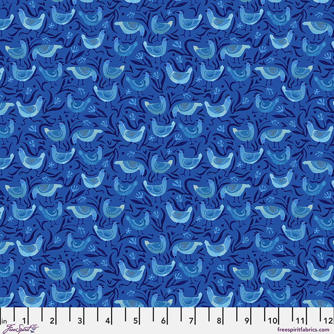 Azul by the 1/4 Yard - Coop