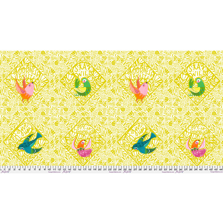 What the Birds Said by the 1/4 Yard - Tile