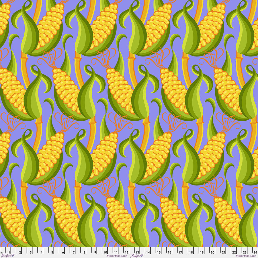 Vegetable Patch by the 1/4 Yard - Corn