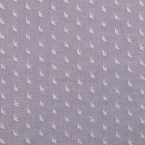 Picnic Wovens by the 1/4 Yard - Birds Blue Jay