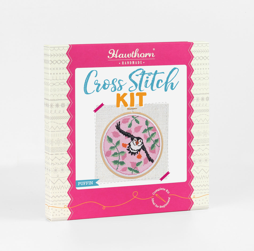Puffin Cross Stitch Kit