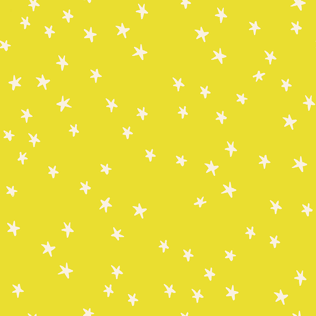 Starry by the 1/4 Yard - Citron