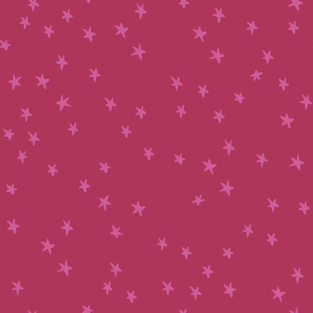 Starry by the 1/4 Yard - Plum