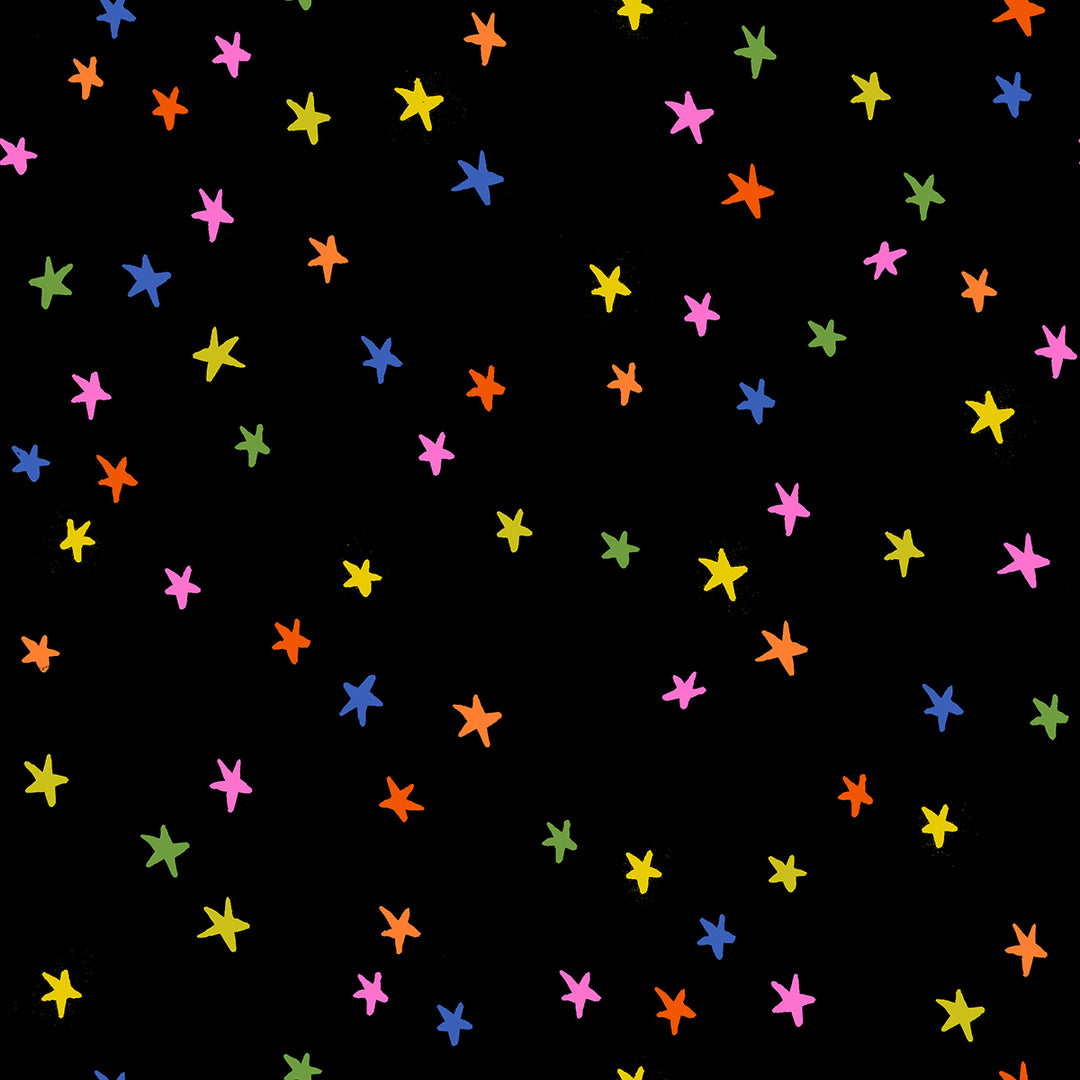 Starry by the 1/4 Yard - Vivid Rainbow