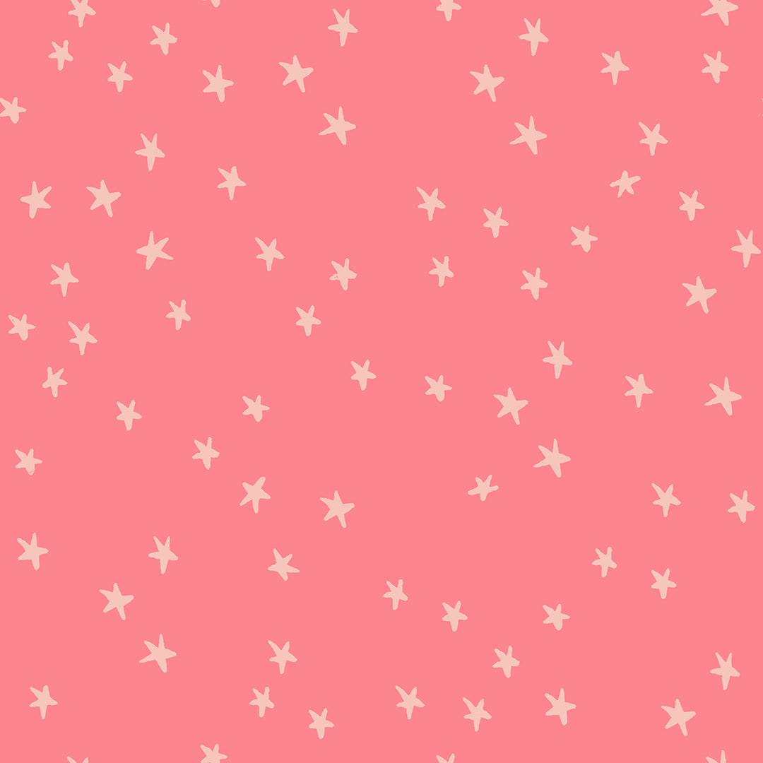 Starry by the 1/4 Yard - Watermelon