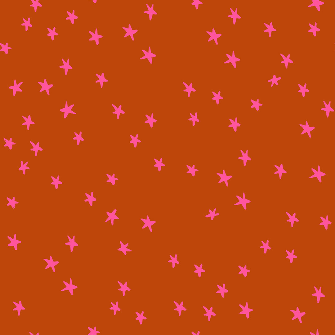 Starry by the 1/4 Yard - Cayenne