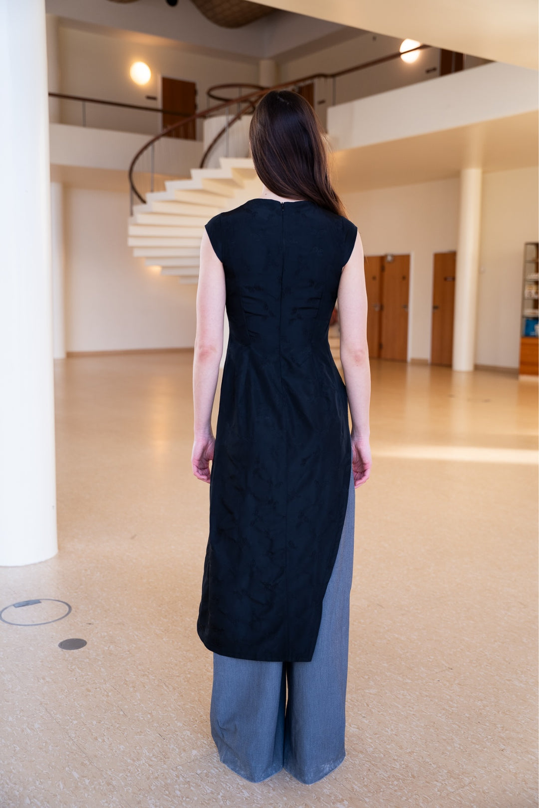Slash Dress x Cap Sleeves Pattern