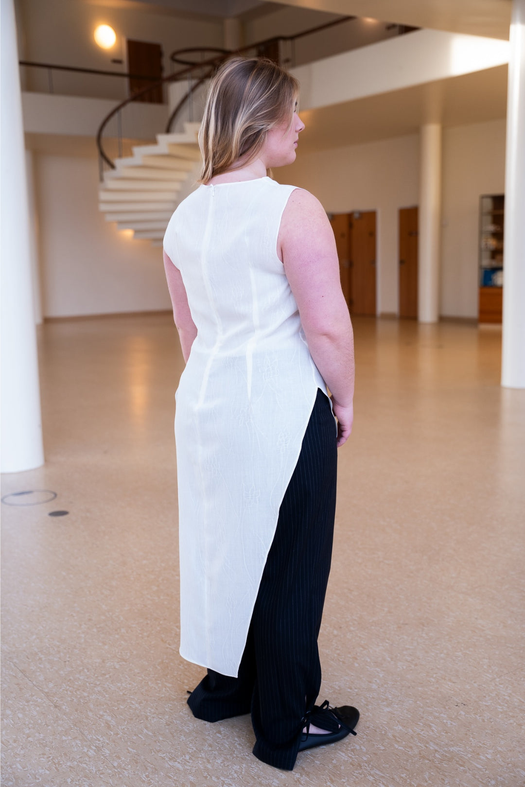 Slash Dress x Cap Sleeves Pattern