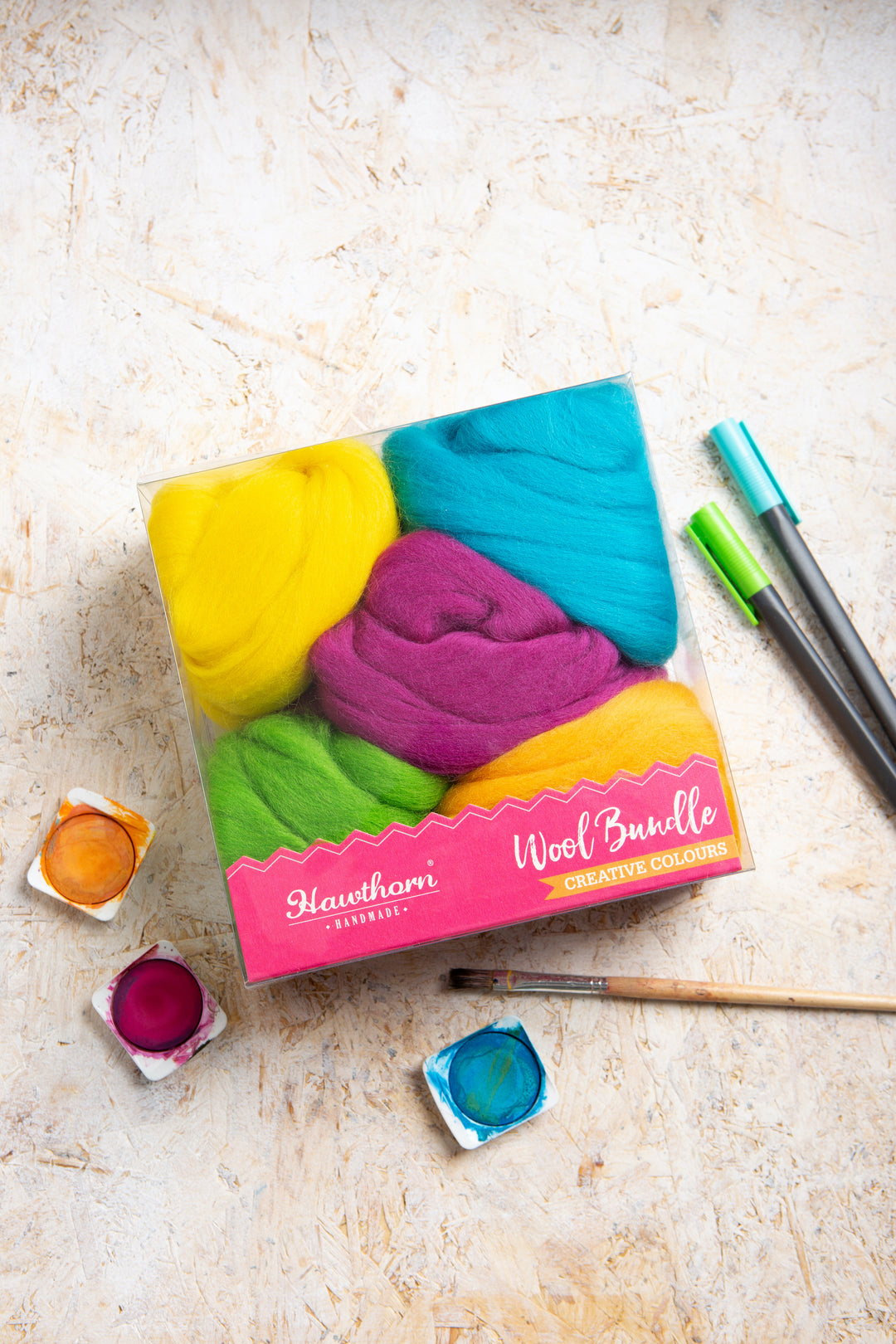 Summer Bundle Wool Roving