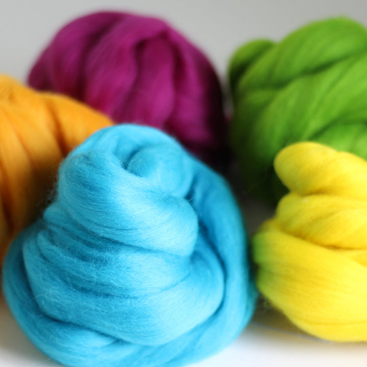 Summer Bundle Wool Roving