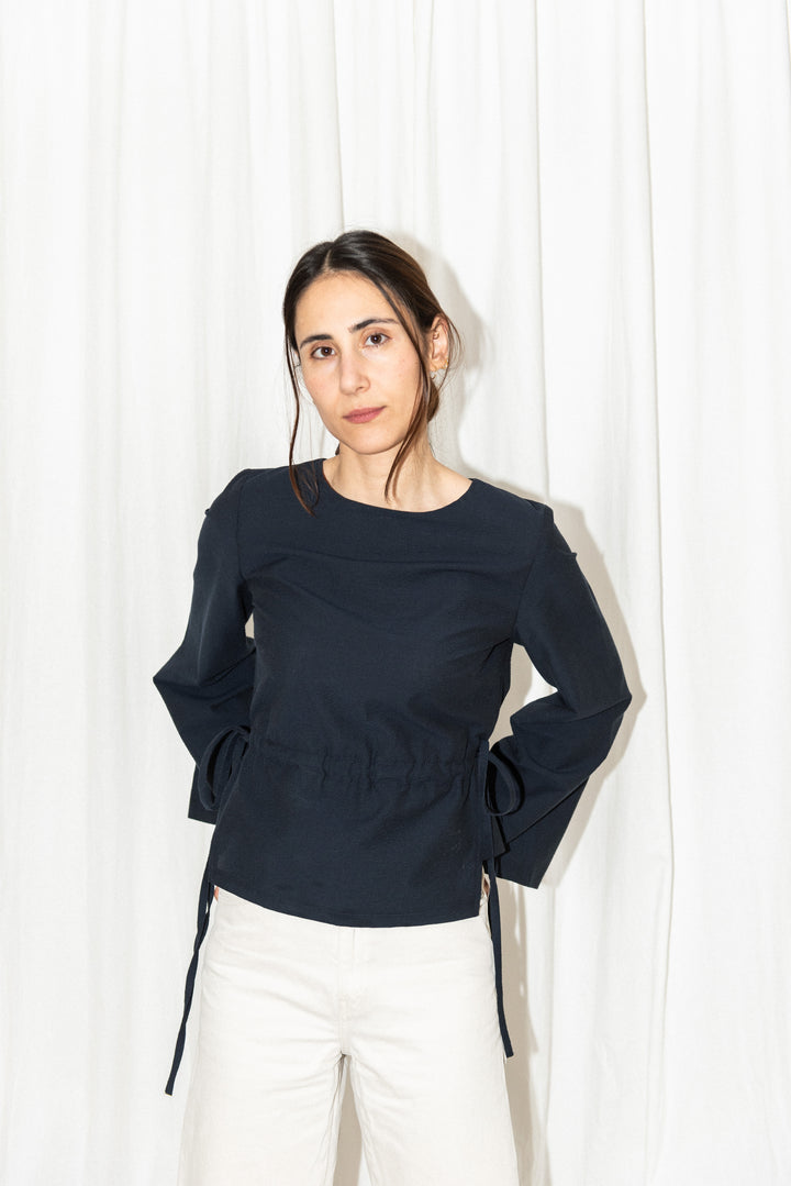 Tie Waist Blouse