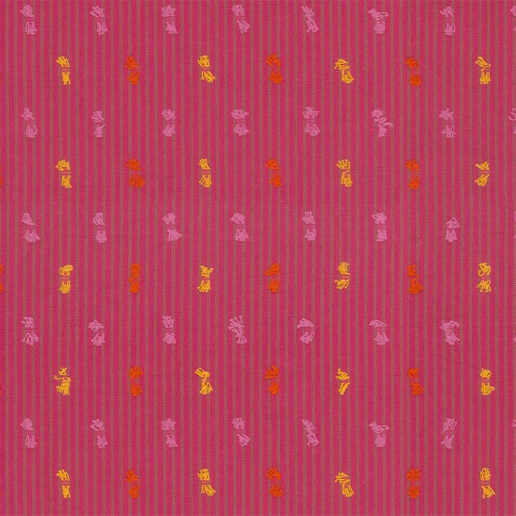 Garden Variety by the 1/4 Yard - Magenta