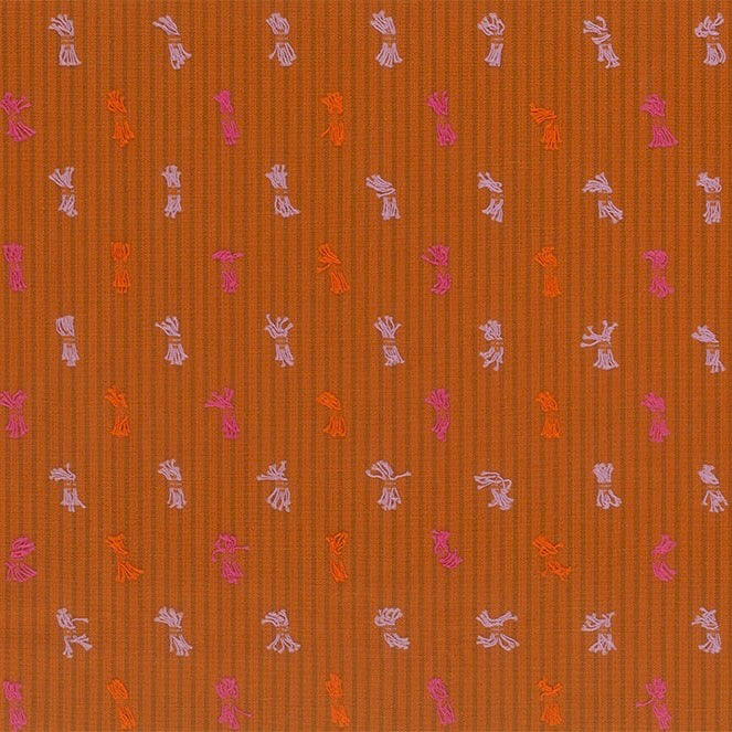 Garden Variety by the 1/4 Yard - Rust