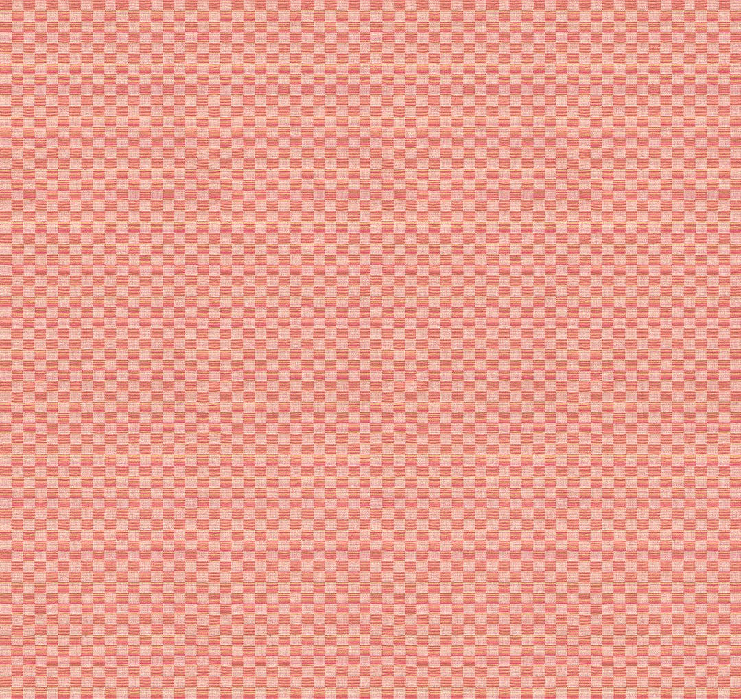 Check Mates by the 1/4 Yard - Rose